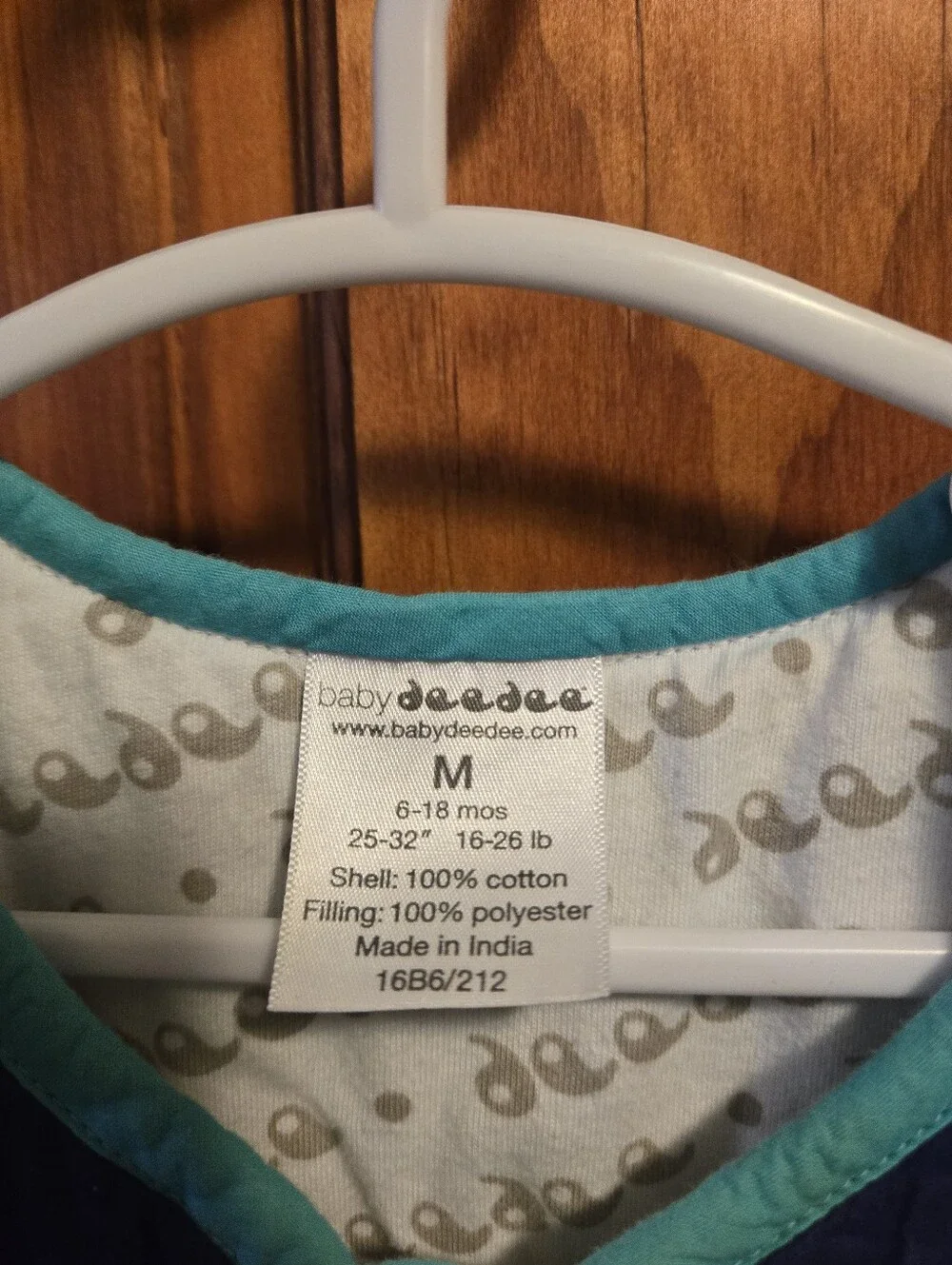 Baby Deedee cozy navy